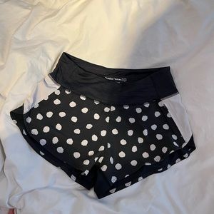 Outdoor voices polka dot shorts